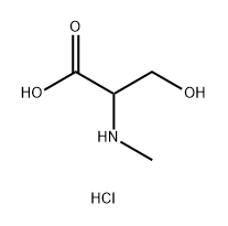 Serine, N-methyl-, hydrochloride (1:1) Struktur