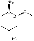 (1R,2R)-2-methoxycyclohexanamine hydrochloride Struktur