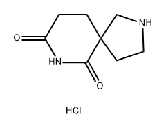 2,7-二氮雜螺[4.5]癸烷-6,8-二酮鹽酸鹽, 2379797-60-9, 結(jié)構(gòu)式