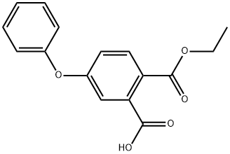 2-(ethoxycarbonyl)-5-phenoxybenzoicacid Struktur