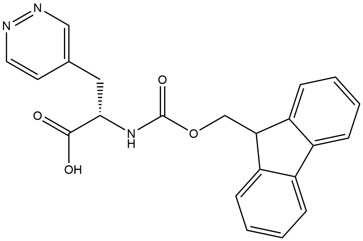 L-Phenylalanine, N-[(9H-fluoren-9-ylmethoxy)carbonyl]- Struktur