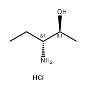 (2S,3R)-3-AMINOPENTAN-2-OL HYDROCHLORIDE Struktur