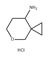 5-Oxa-spiro[2.5]oct-8-ylamine hydrochloride Struktur