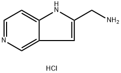 {1H-pyrrolo[3,2-c]pyridin-2-yl}methanamine dihydrochloride Struktur