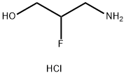 3-amino-2-fluoropropan-1-ol hydrochloride Struktur