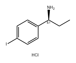 (S)-1-(4-Iodophenyl)propan-1-amine hydrochloride Struktur