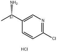 (S)-1-(6-chloropyridin-3-yl)ethan-1-amine?dihydrochloride Struktur