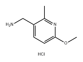 (6-METHOXY-2-METHYLPYRIDIN-3-YL)METHANAMINE DIHYDROCHLORIDE Structure