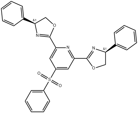 phenyl-(S)-4-phenyl- SUF-PYBOX Struktur