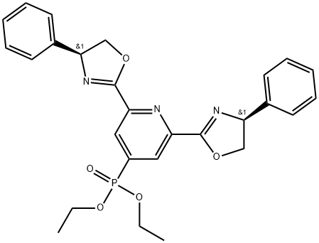 diethyl-(S)-4-phenyl  PHO-PYBOX Struktur