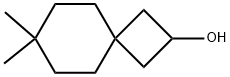 7,7-Dimethylspiro[3.5]nonan-2-ol Struktur