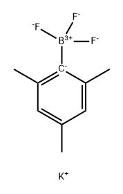 Potassium 2,4,6-trimethylphenyltrifluoroborate Struktur