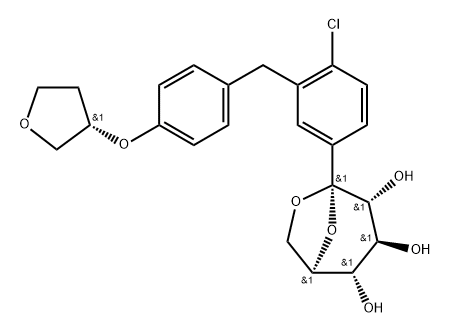 Empagliflozin Impurity 89 Struktur