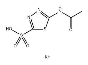 5-(Acetylamino)-1,3,4-thiadiazole-2-sulfonic Acid Potassium SaltQ: What is 
5-(Acetylamino)-1,3,4-thiadiazole-2-sulfonic Acid Potassium Salt Q: What is the CAS Number of 
5-(Acetylamino)-1,3,4-thiadiazole-2-sulfonic Acid Potassium Salt Struktur