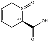 2H-Thiopyran-2-carboxylicacid,3,6-dihydro-,1-oxide,(1R,2S)-rel-(-)-(9CI) Struktur