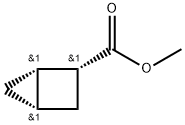 Bicyclo[2.1.0]pentane-2-carboxylic acid, methyl ester, (1-alpha-,2-ba-,4-alpha-)- (9CI) Struktur