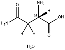 L-ASPARAGINE:H2O (2,3,3-D3, 94%) Struktur