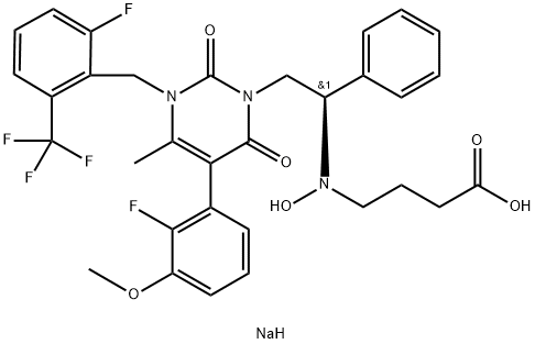 Elagolix Impurity 4 Struktur