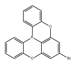 [1,?4]?Benzoxaborino[2,?3,?4-?kl]?phenoxaborin, 7-?bromo- Struktur