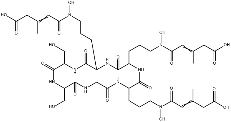 FERRICHROME IRON-FREE FROM USTILAGO Struktur