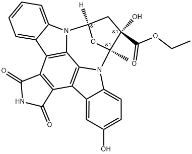 indocarbazostatin Struktur