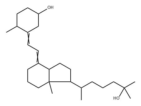 25-hydroxydihydrotachysterol(3) Struktur