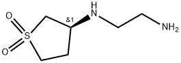 (S)-N-(1,1-Dioxidotetrahydrothien-3-yl)ethane-1,2-diamine Struktur