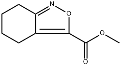 methyl 4,5,6,7-tetrahydrobenzo[c]isoxazole-3-carboxylate Struktur