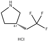 (S)-3-(2,2,2-三氟乙基)吡咯烷鹽酸鹽, 2639960-45-3, 結(jié)構(gòu)式