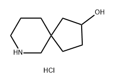 7-azaspiro[4.5]decan-2-ol hydrochloride, Mixture of diastereomers Struktur