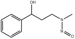 Benzenemethanol, α-[2-(methylnitrosoamino)ethyl]- Struktur