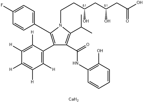 Ortho-Hydroxy atorvastatin calcium salt Struktur