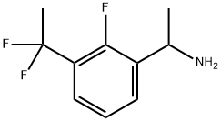 Benzenemethanamine, 3-(1,1-difluoroethyl)-2-fluoro-α-methyl- Struktur