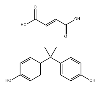 BISPHENOL A-FUMARIC ACID COPOLYMER Struktur