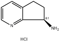 (R)-6,7-dihydro-5H-cyclopenta[b]pyridin-7-aminedihydrochloride Struktur