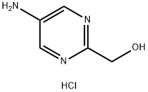 2-Pyrimidinemethanol, 5-amino-, hydrochloride (1:1) Struktur