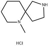 2,6-Diazaspiro[4.5]decane, 6-methyl-, hydrochloride (1:2) Struktur