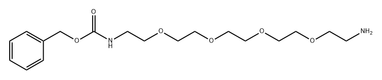 CbzNH-PEG4-CH2CH2NH2 Struktur