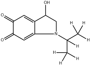 N-Isopropylnoradrenochrome-d7 Struktur