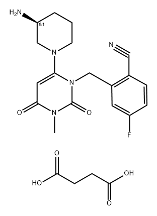 Trelagliptin Impurity 1 Succinate Struktur