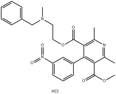 Nicardipine Hydrochloride Impurity A as Dihydrochloride Struktur