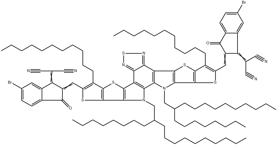 Y6-OD-2Br Struktur