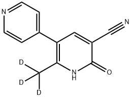 Milrinone-d3 Struktur