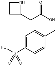 2-Azetidineacetic acid, compd. with 4-methylbenzenesulfonate (1:1) Struktur