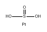 Platinum(IV) sulfite Struktur