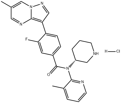 化合物 CD33 SPLICING MODULATOR 1 HYDROCHLORIDE 結(jié)構(gòu)式