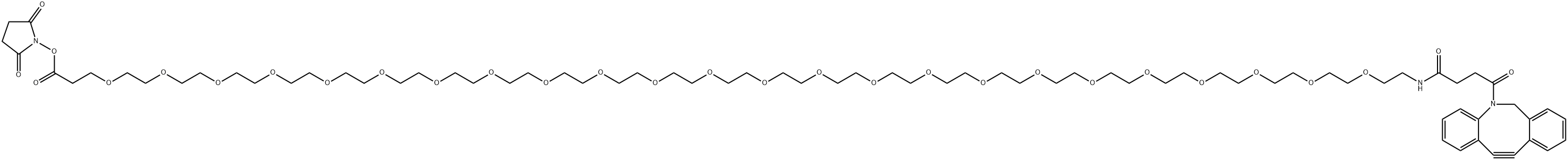 DBCO-PEG24-NHS ester Struktur