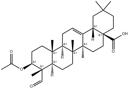 Gypsogenin O-Acetate Struktur