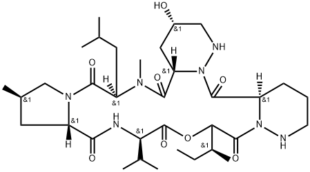 Monamycin D1 (8CI,9CI) Struktur