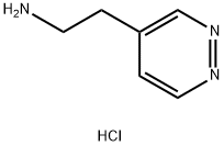 4-Pyridazineethanamine, hydrochloride (1:1) Struktur